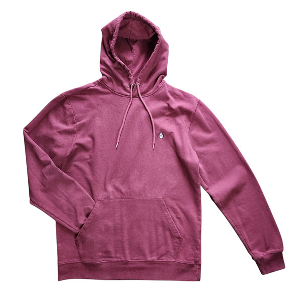 Volcom True to This hoodie burgundy size L - Picture 1 of 8